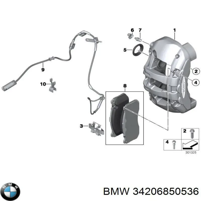 34206850536 BMW