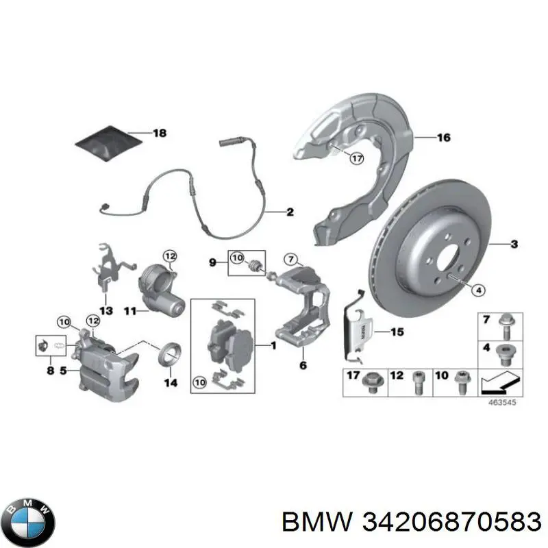 34206870583 BMW