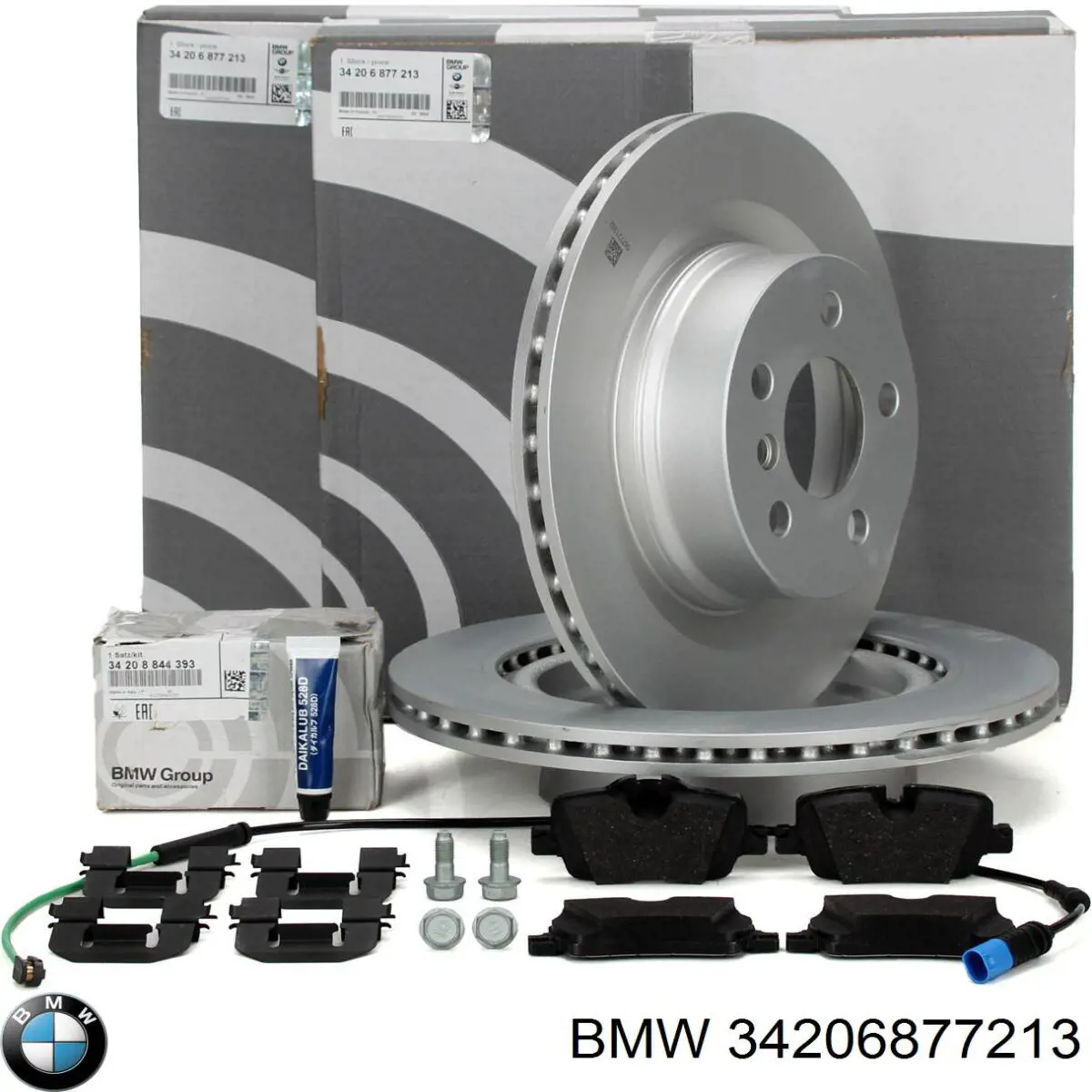 Comprar 34206877213 BMW Disco de freno trasero