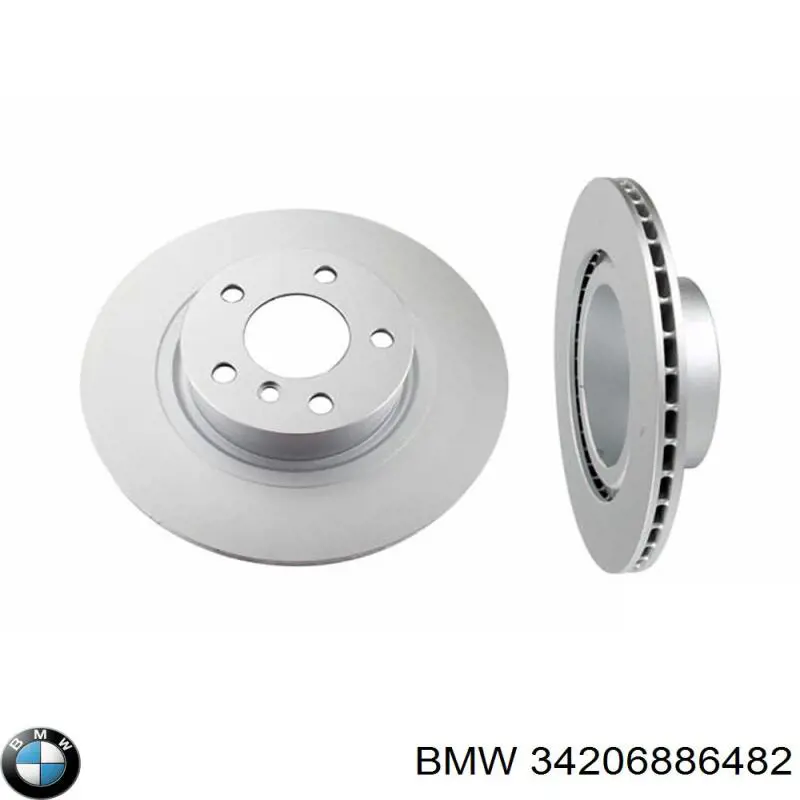 Frenos traseros BMW 34206886482