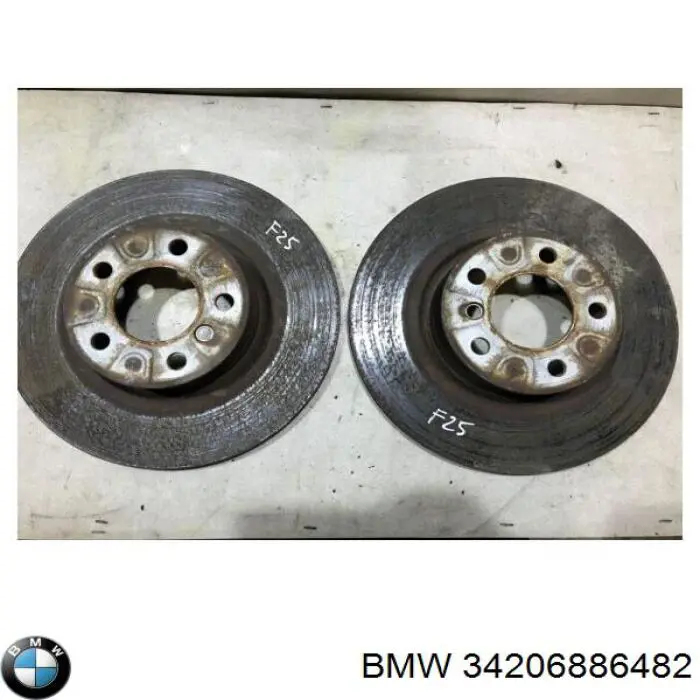 Disco de freno trasero BMW 34206886482 precio, desde 54,50 EUR