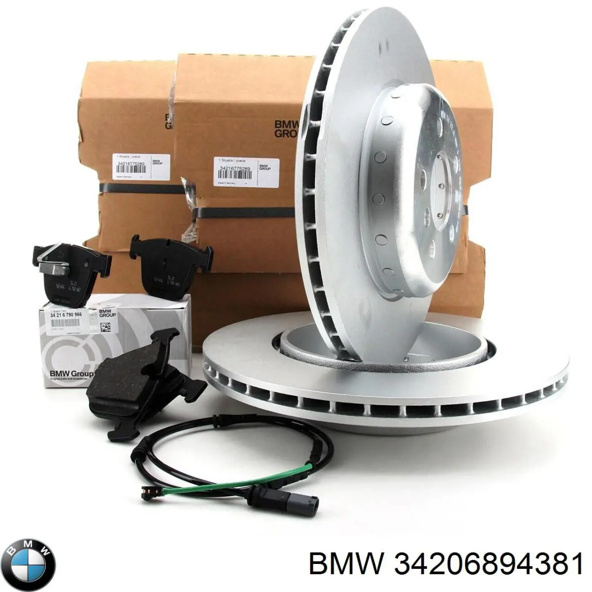Disco de freno trasero BMW 34206894381 precio, desde 96,44 EUR