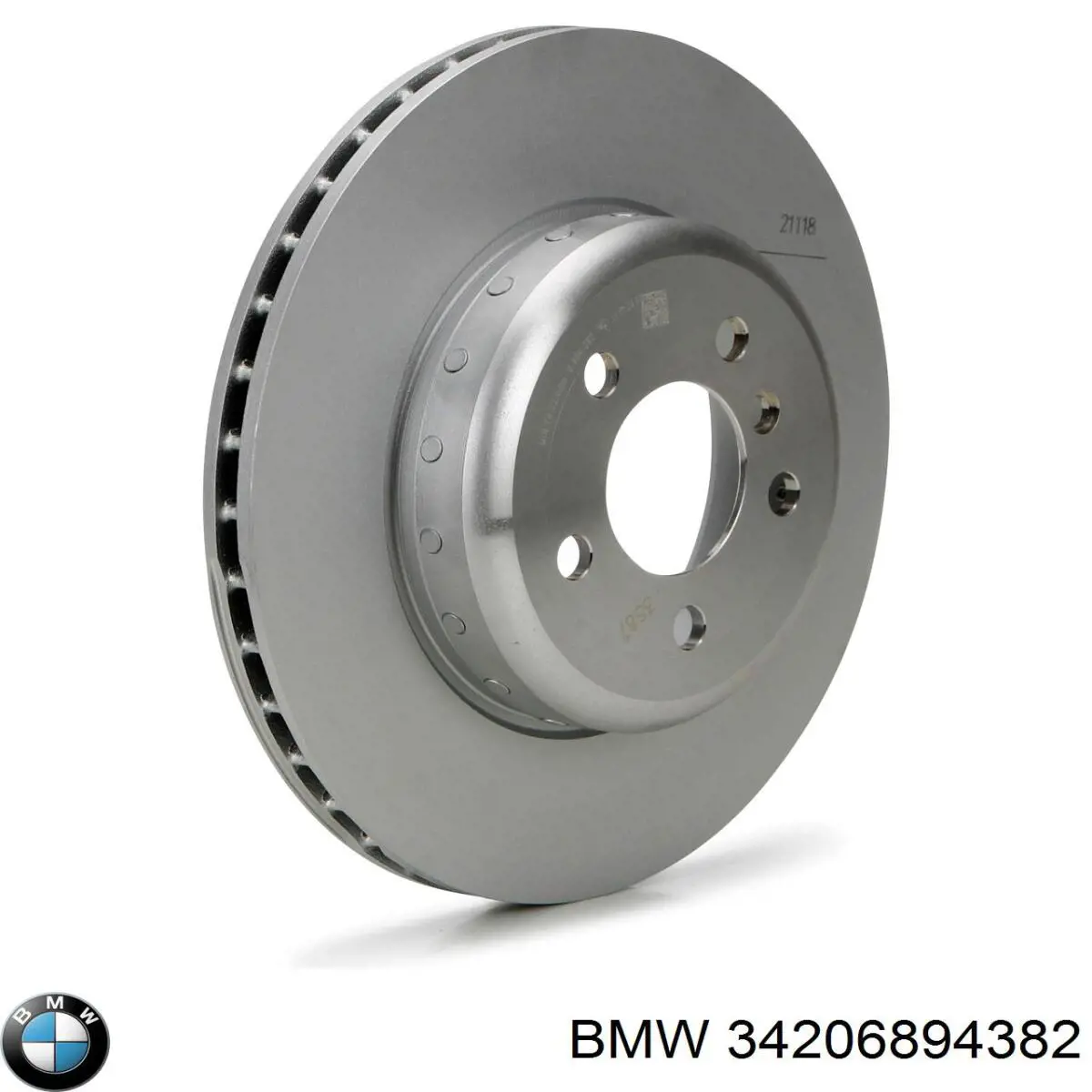 34206894382 BMW Freno de disco trasero