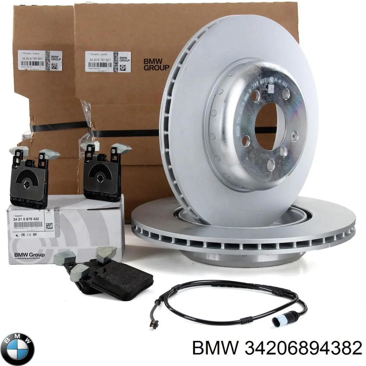 Disco de freno trasero BMW 34206894382 precio, desde 171,22 EUR