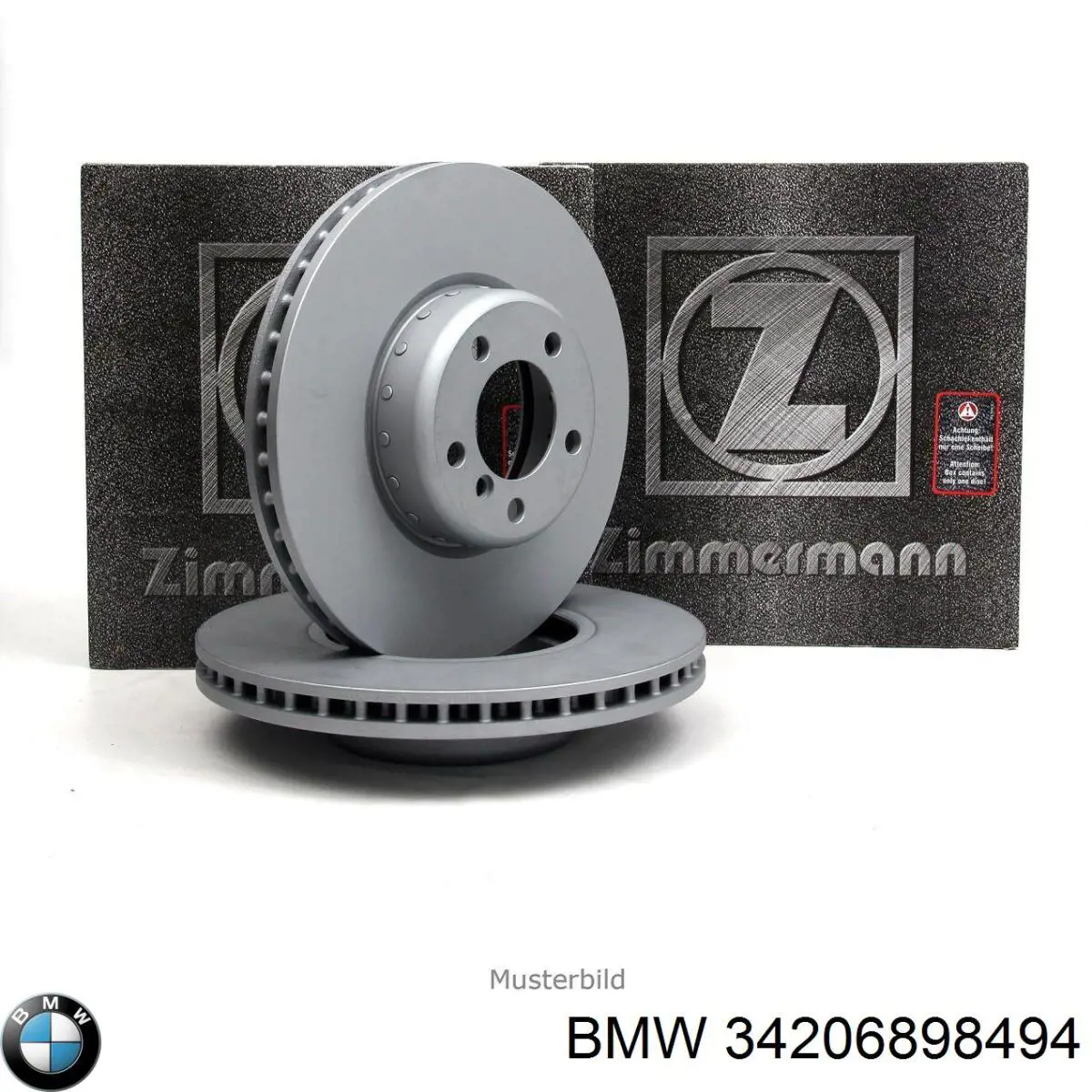 Disco de freno trasero BMW 34206880080 precio, desde 107,57 EUR