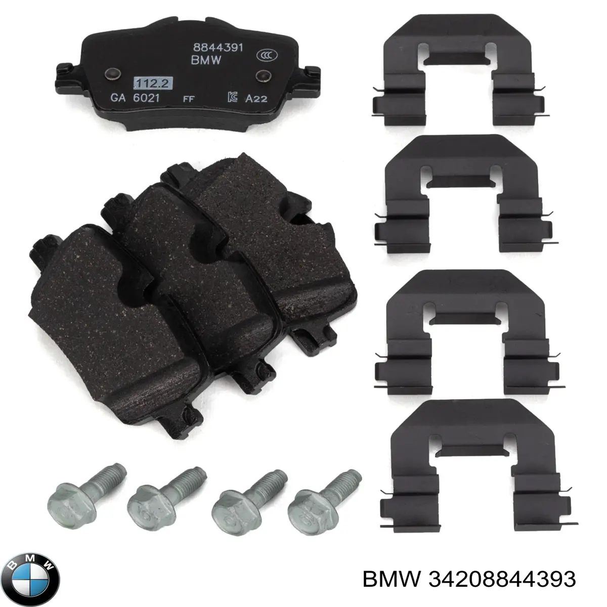 Comprar 34208844393 BMW Pastillas de freno traseras