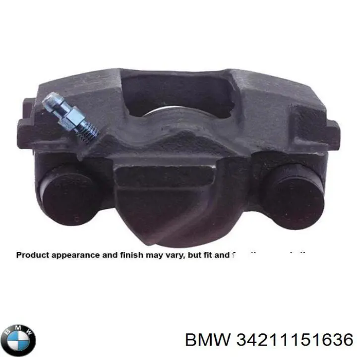 34211151636 BMW pinza de freno trasero derecho