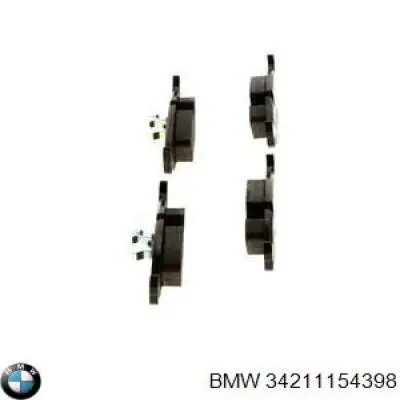 Pastillas de freno traseras BMW 5 E28