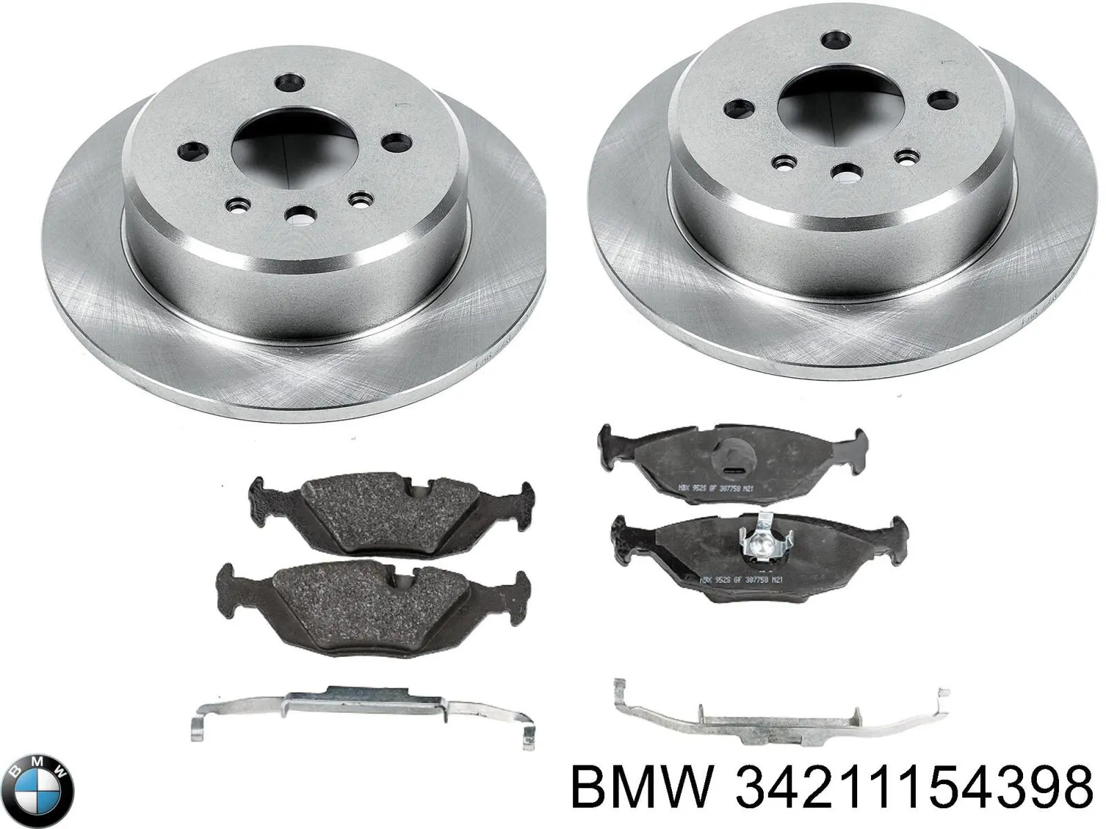 Pastillas de freno traseras BMW 5 E28