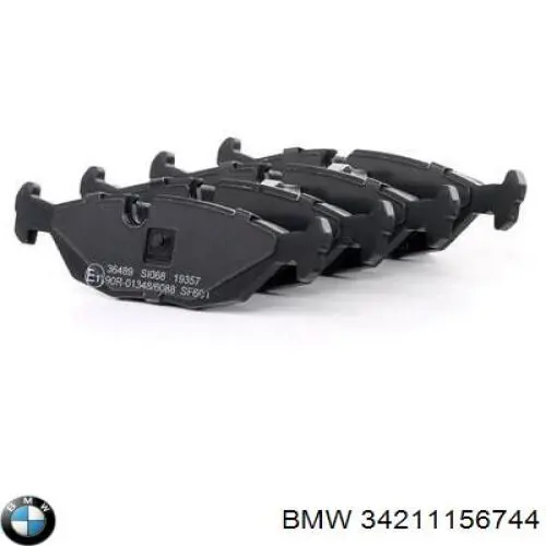 Pastillas de freno traseras BMW 5 E28