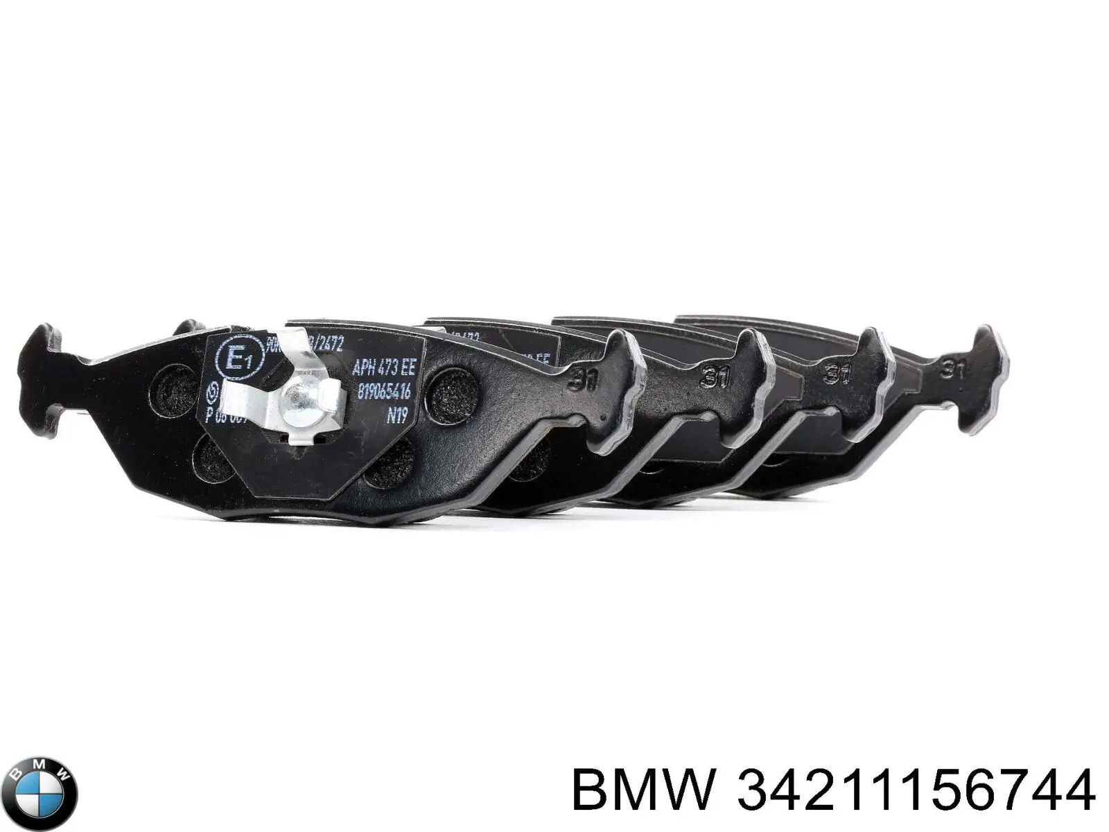 Pastillas de freno traseras BMW 5 E28