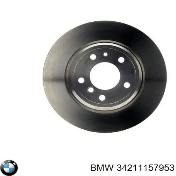 34211157953 BMW disco de freno trasero