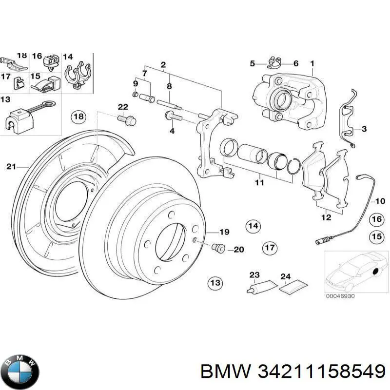 34211158549 BMW