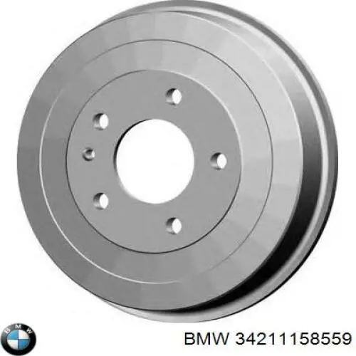 Tambor de freno trasero BMW 34211158559 precio, desde 50,26 EUR