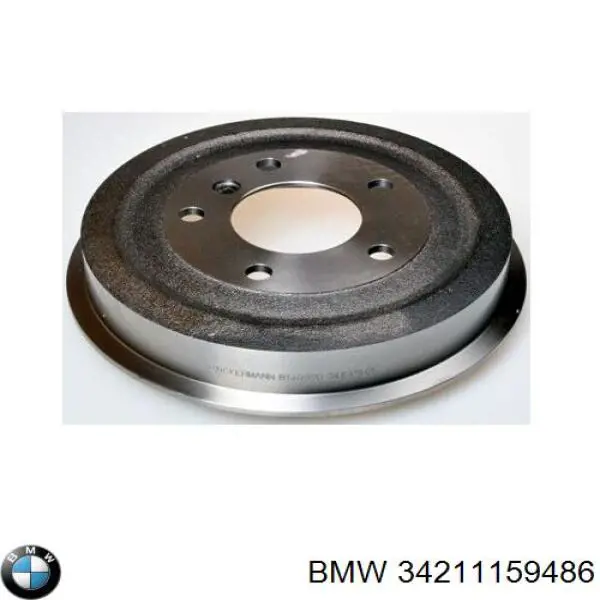 Tambor de freno trasero BMW 34211159486