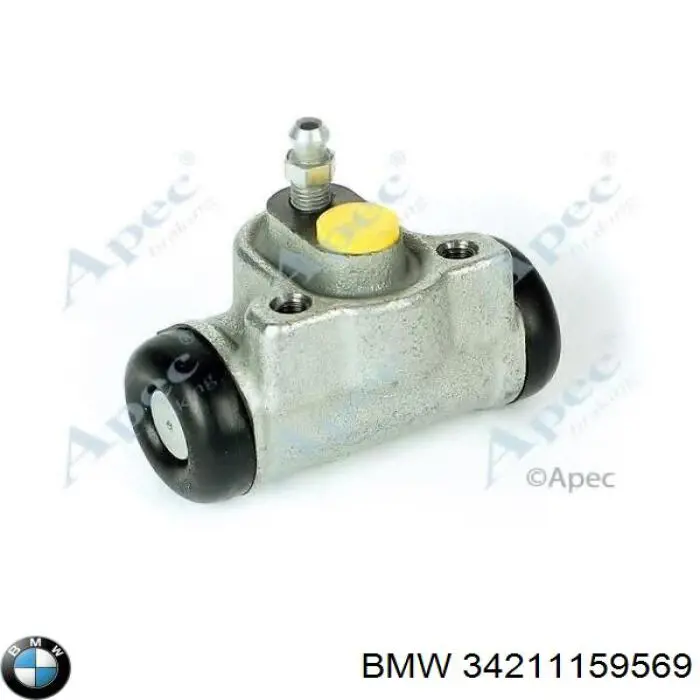 Cilindro de freno de rueda trasera BMW 34211159569 precio, desde 10,85 EUR