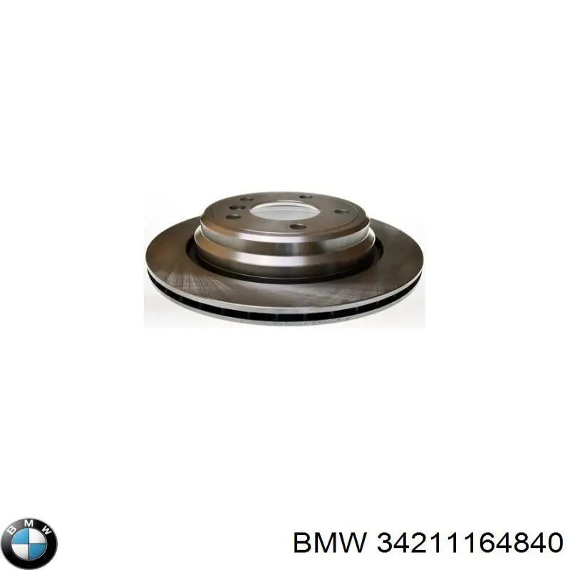 34211164840 BMW disco de freno trasero