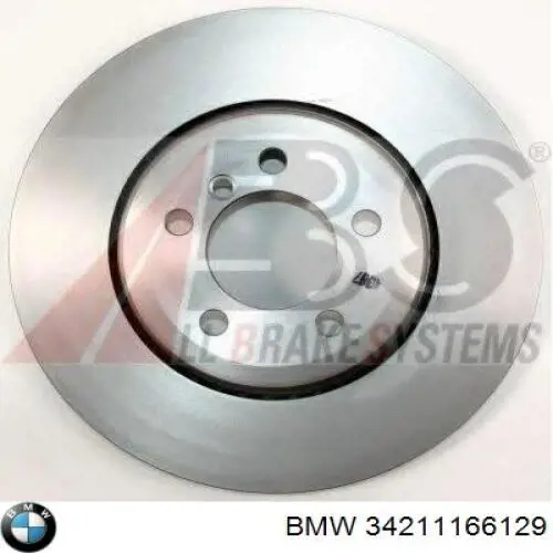 Comprar 34211166129 BMW Disco de freno trasero