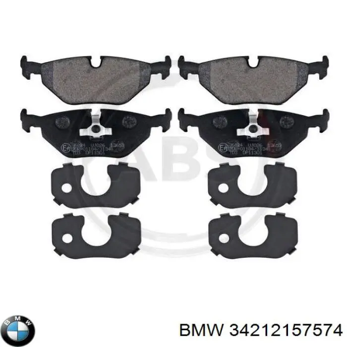 Pastillas traseras de freno BMW 34212157574 precio, desde 20,01 EUR
