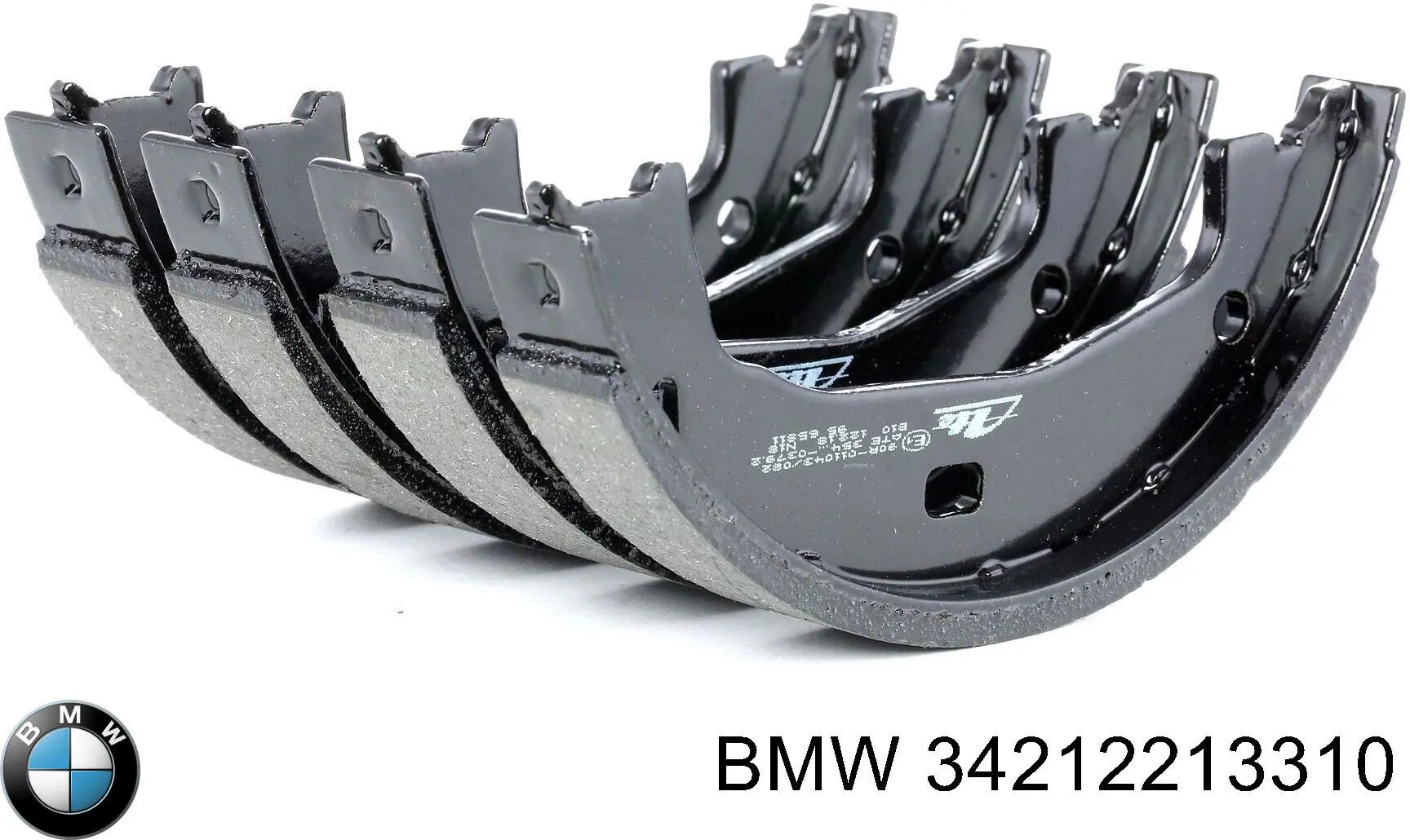 34212213310 BMW juego de zapatas de frenos, freno de estacionamiento