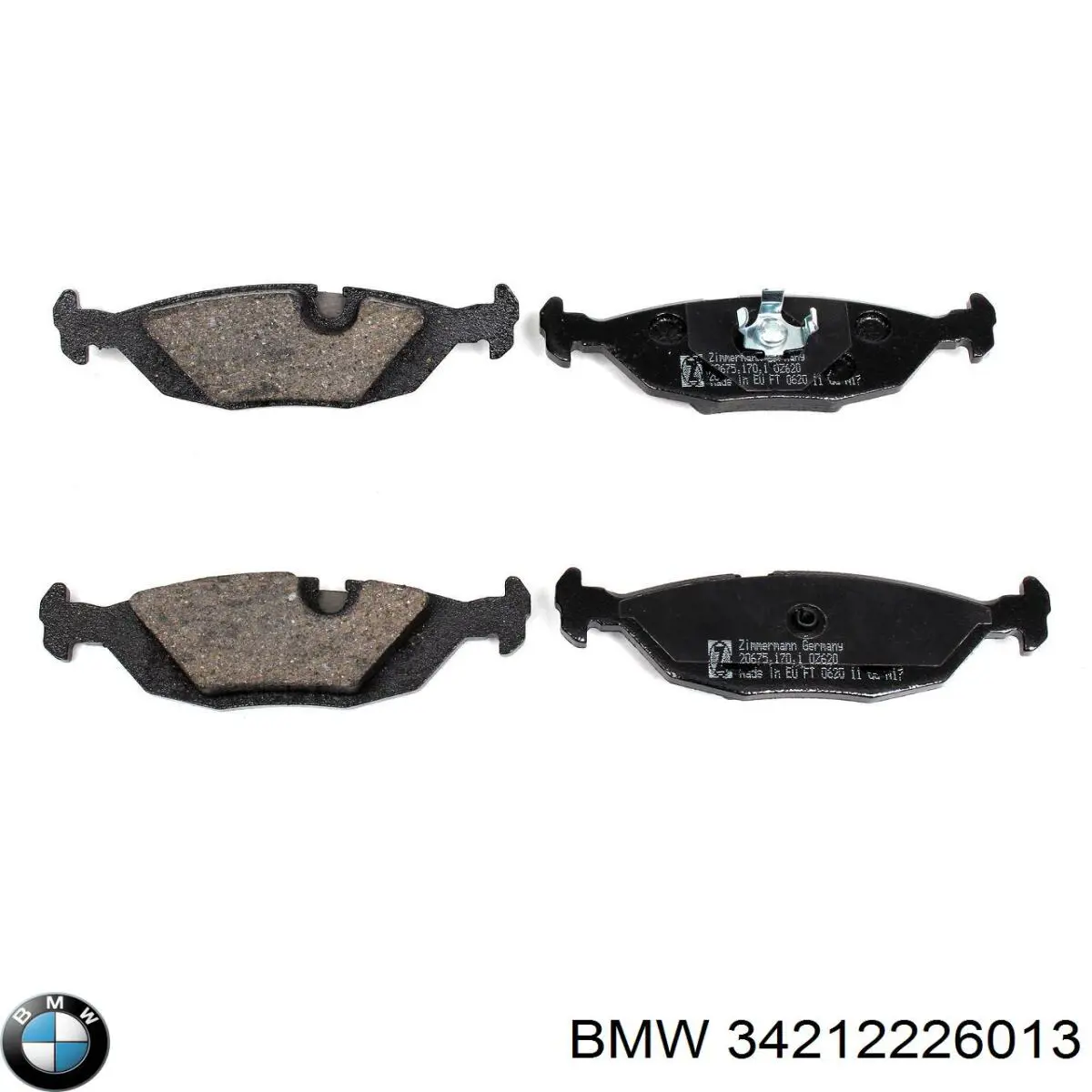 Pastillas de freno traseras BMW 5 E28