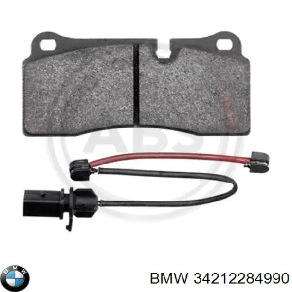 Pastillas de freno traseras 34212284990 BMW