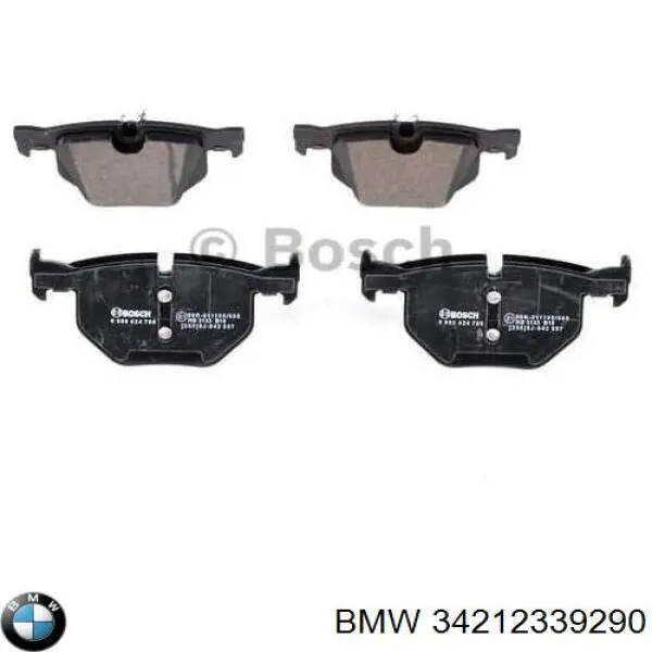 Comprar 34212339290 BMW Pastillas de freno traseras