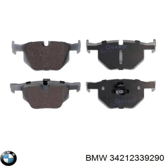 Pastillas traseras de freno BMW 34212339290 precio, desde 32,60 EUR