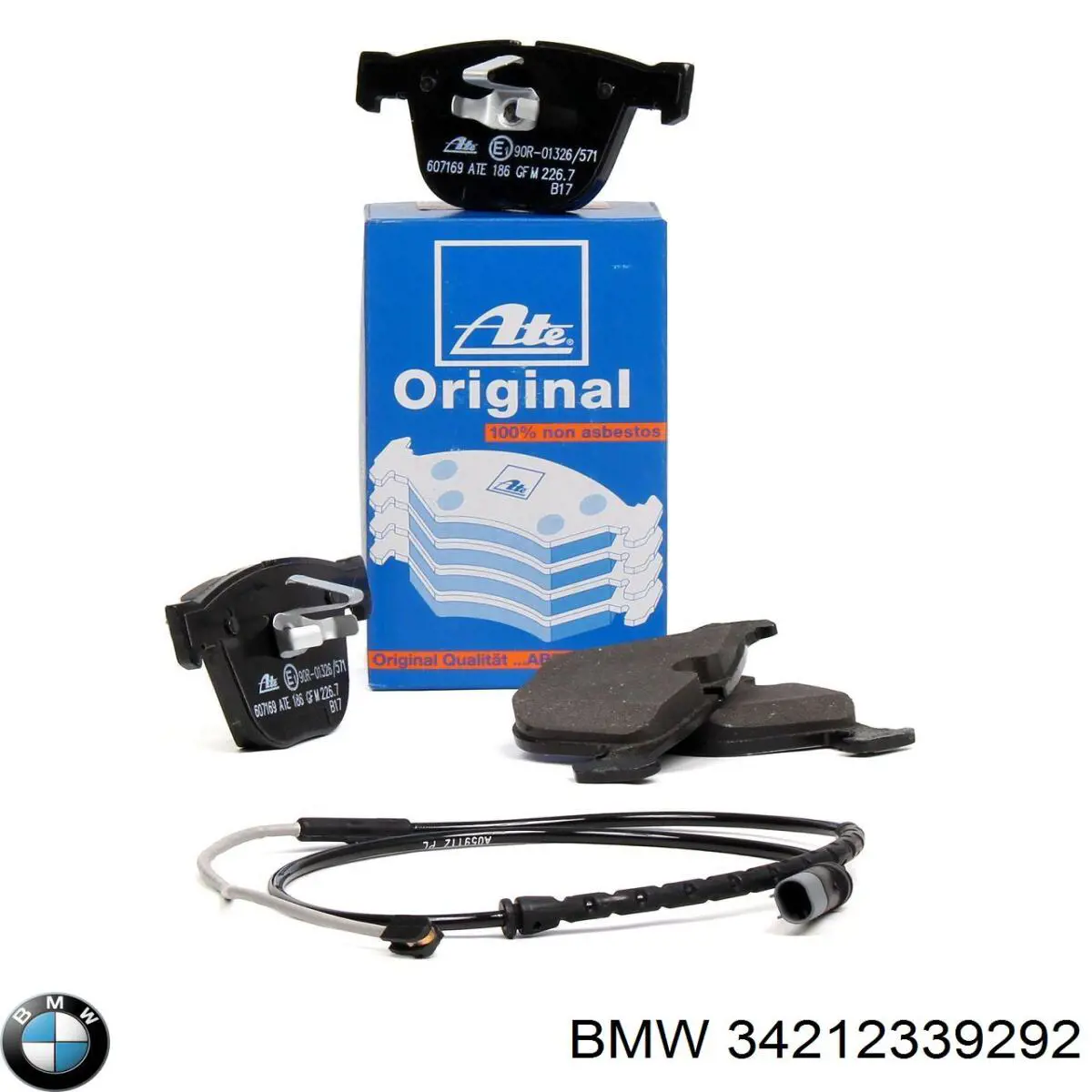 34212339292 BMW Pastillas freno traseras