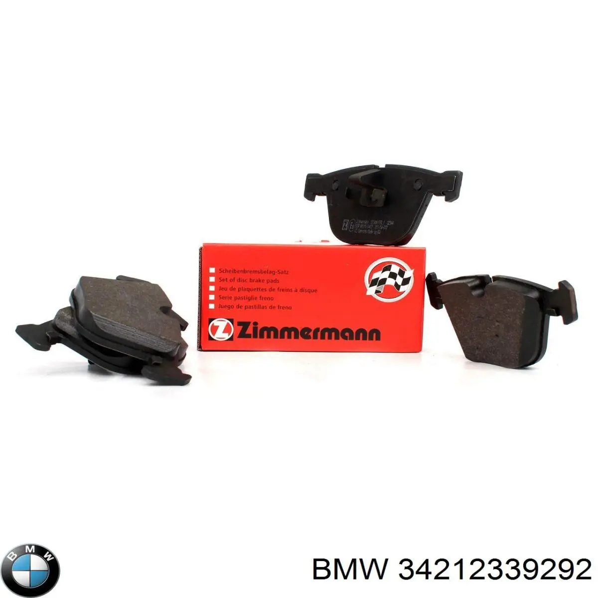 Comprar 34212339292 BMW Pastillas de freno traseras