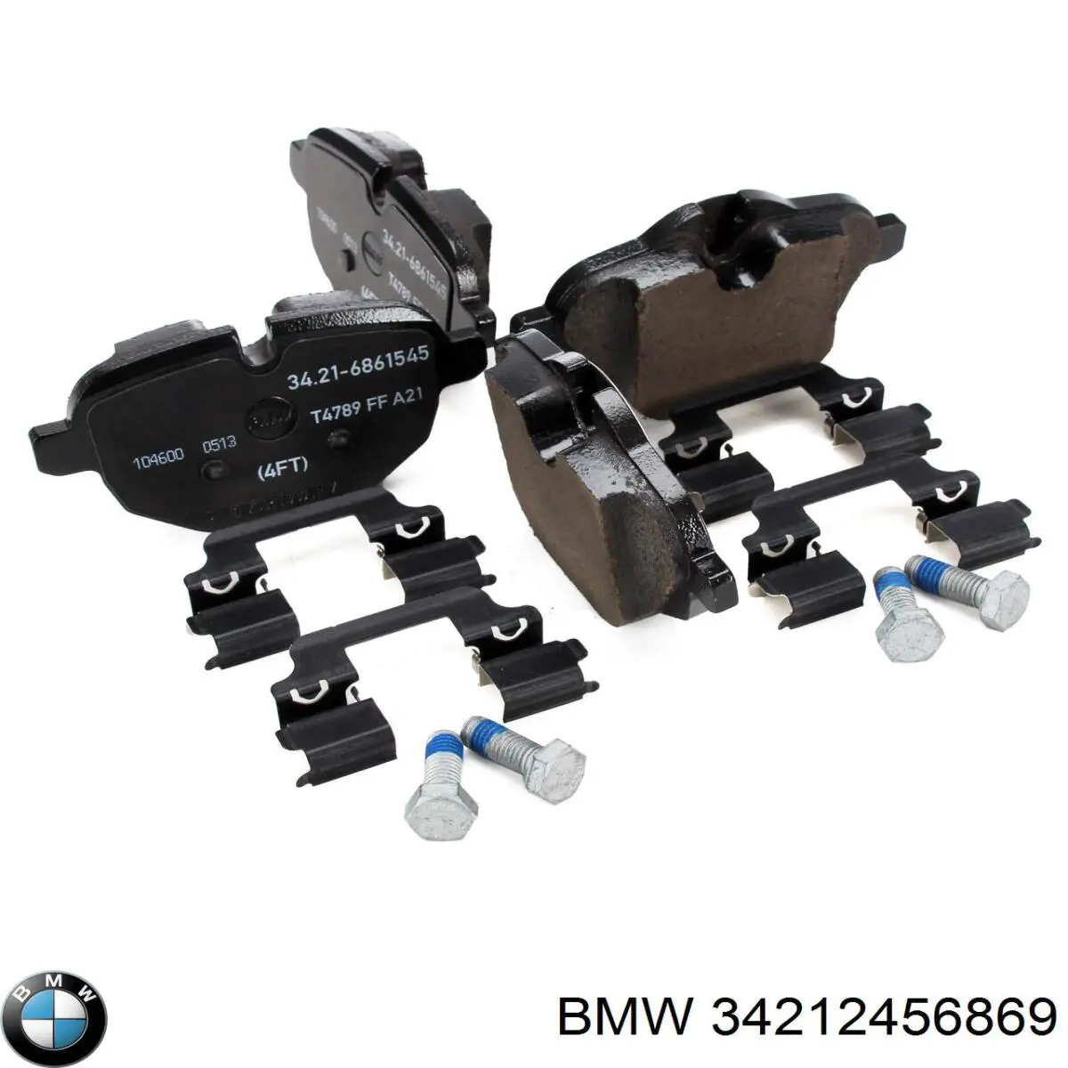 Pastillas traseras BMW 34212456869