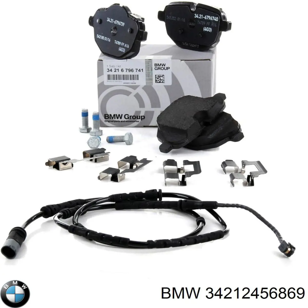 Comprar 34212456869 BMW Pastillas de freno traseras