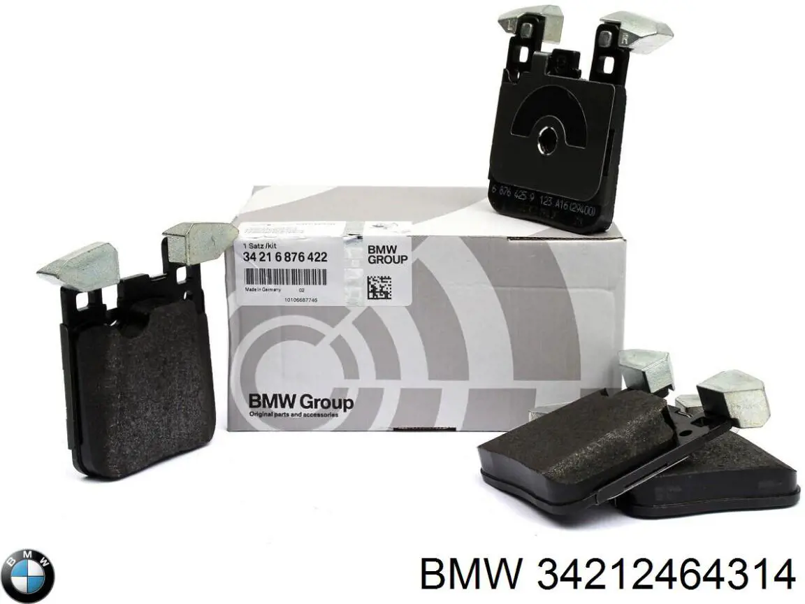 Comprar 34212464314 BMW Pastillas de freno traseras