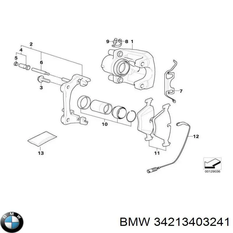 Pastillas traseras de freno BMW 34213403241 precio, desde 26,49 EUR