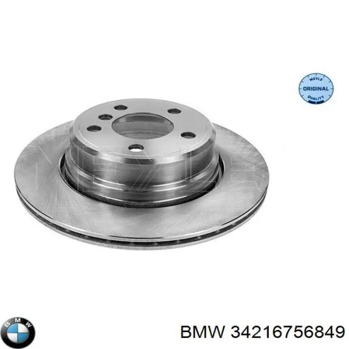 Comprar 34216756849 BMW Disco de freno trasero