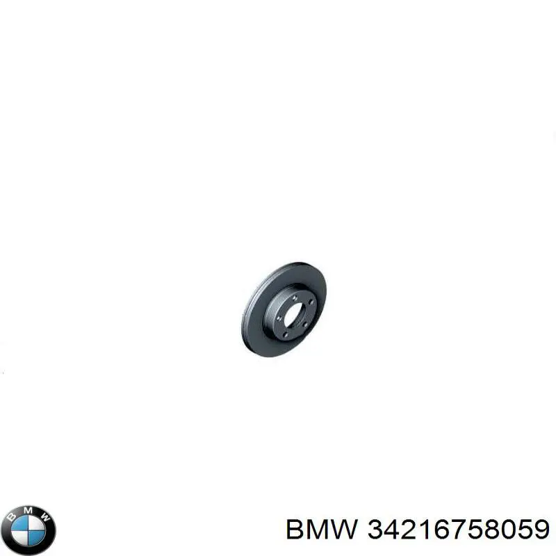 Kit de reparación, pastillas de frenos BMW 34216758059