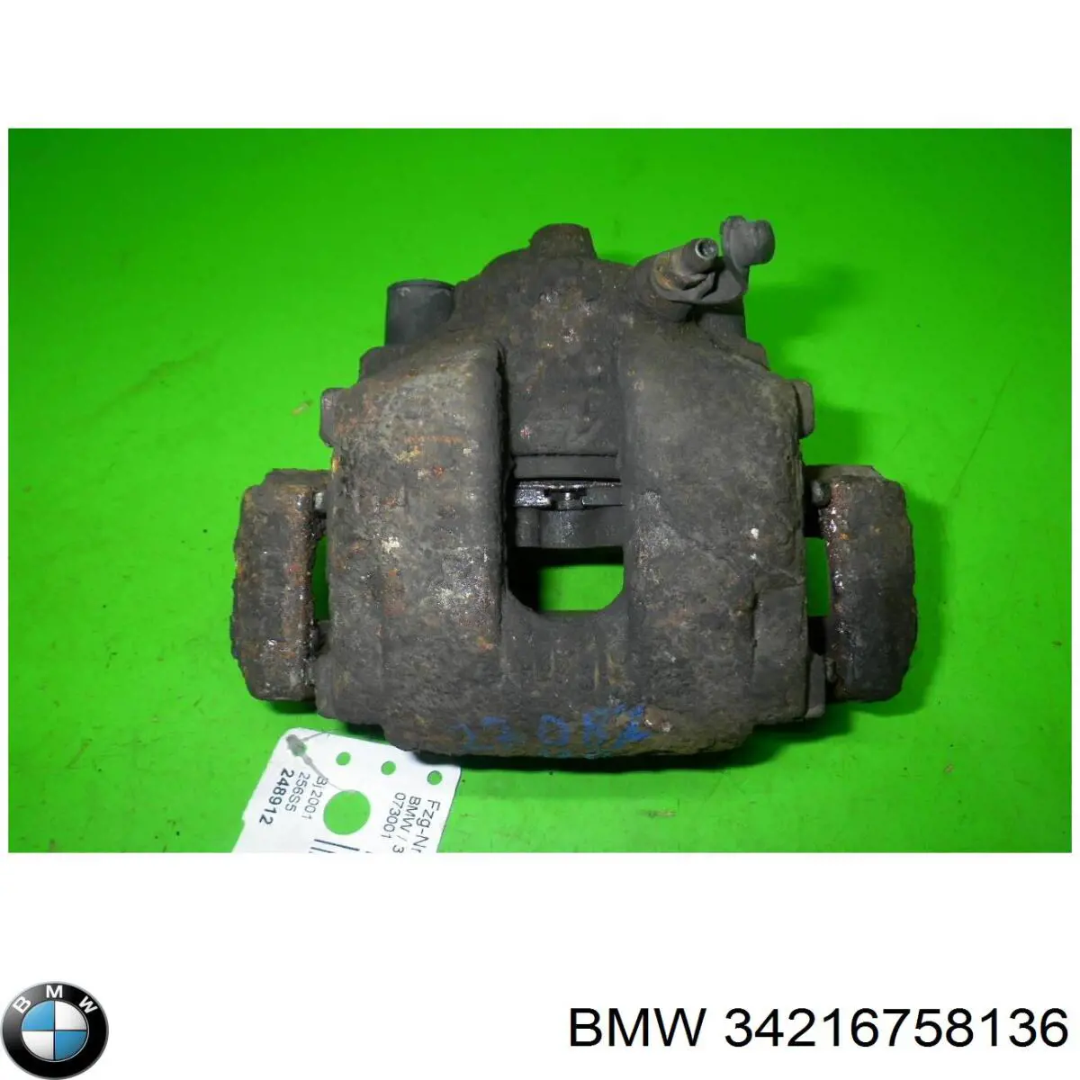 Pinza de freno trasera derecha BMW 34216758136 precio, desde 43,56 EUR