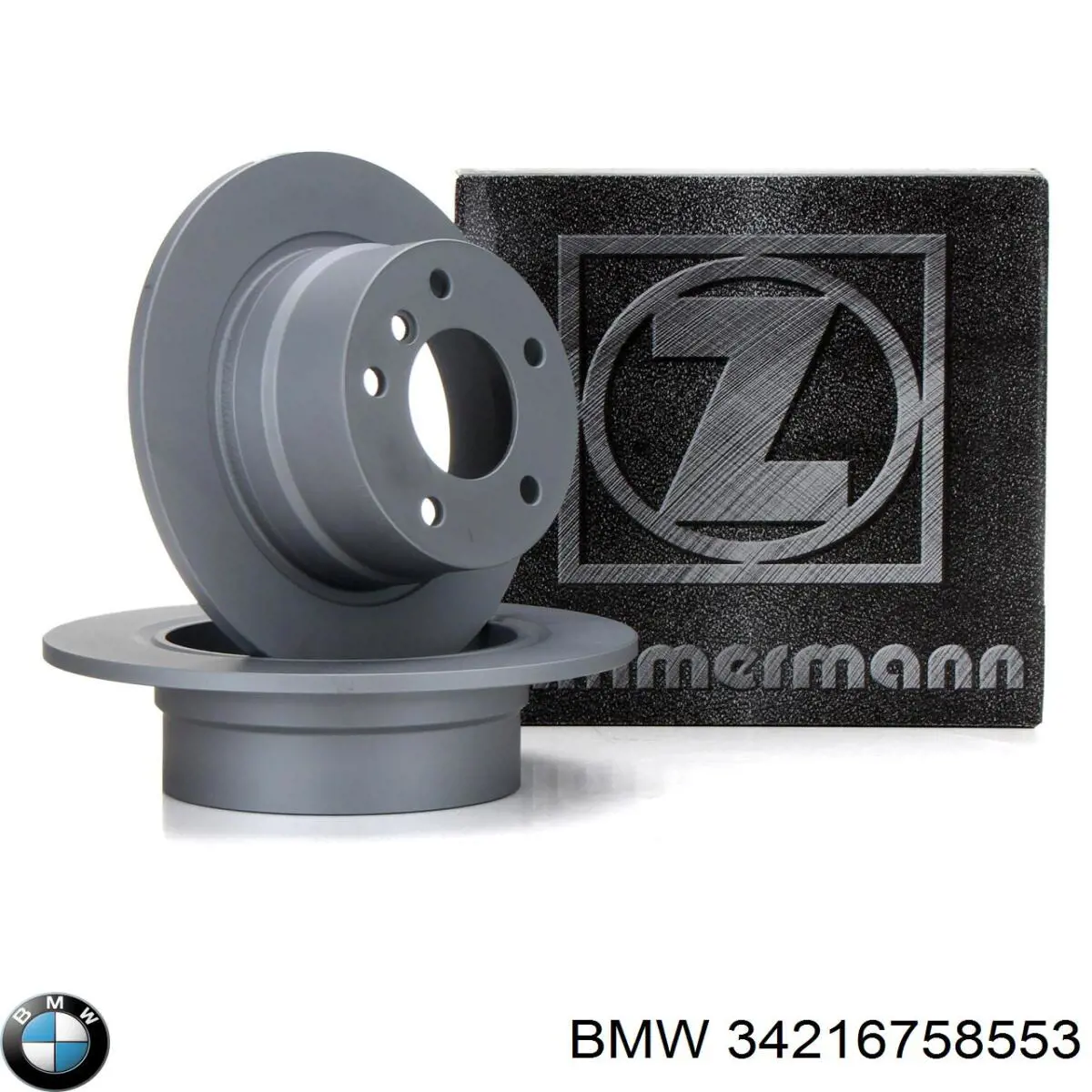 Disco de freno trasero BMW 34216758553 precio, desde 28,02 EUR