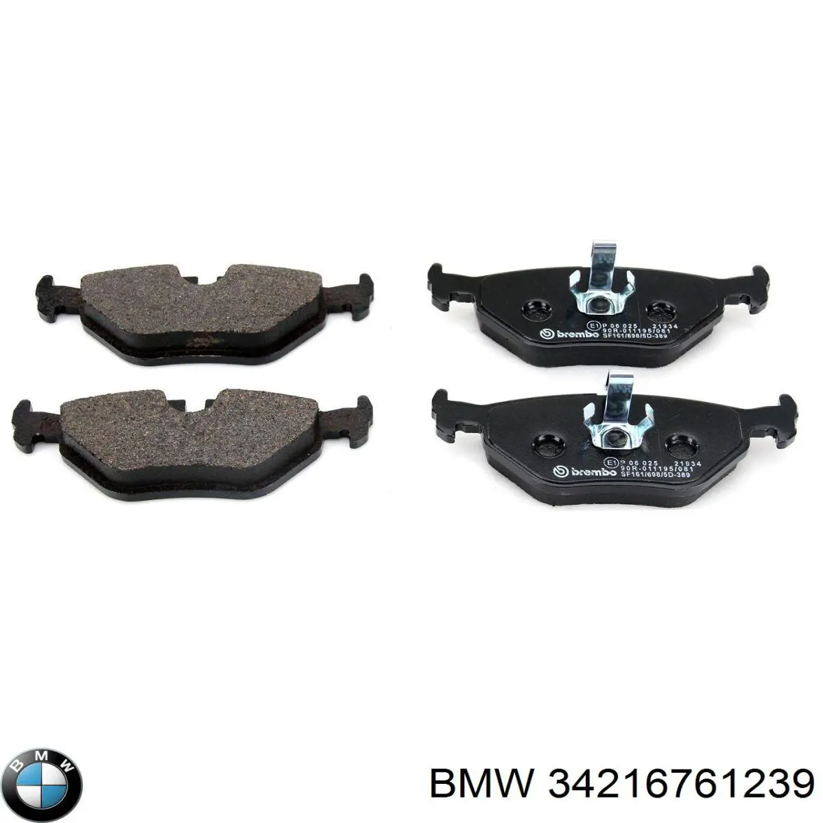 Comprar 34216761239 BMW Pastillas de freno traseras
