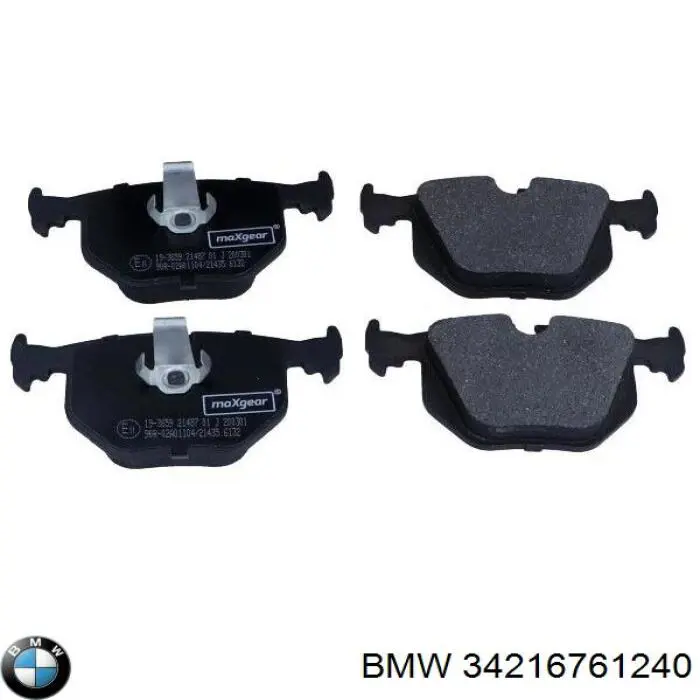 Pastillas traseras de freno BMW 34216761240 precio, desde 26,49 EUR