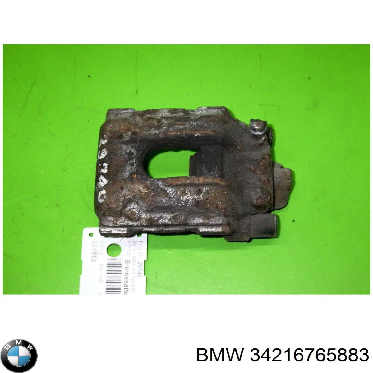 Comprar 34216765883 BMW Pinza de freno trasera izquierda