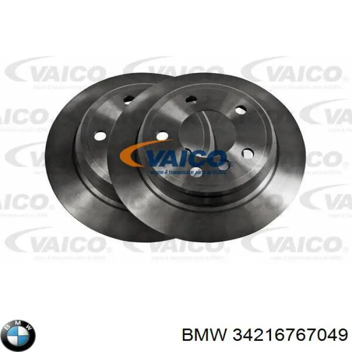 Comprar 34216767049 BMW Disco de freno trasero