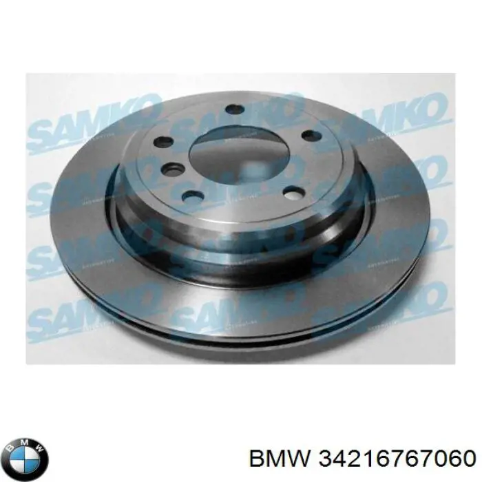 Comprar 34216767060 BMW Disco de freno trasero