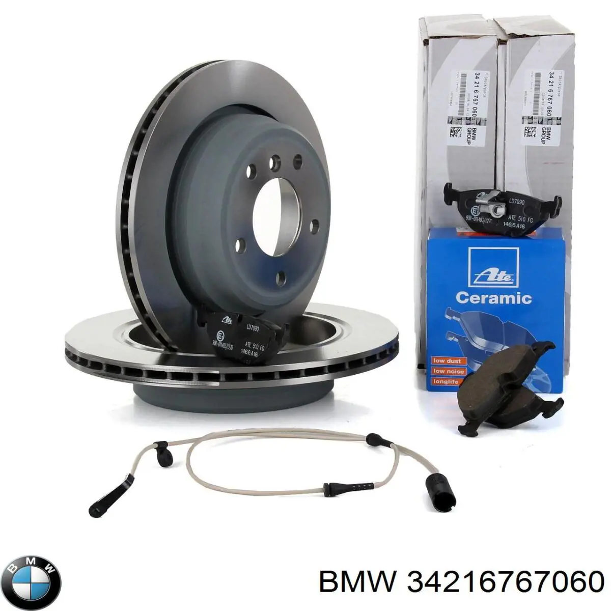 Disco de freno trasero BMW 34216767060 precio, desde 34,74 EUR