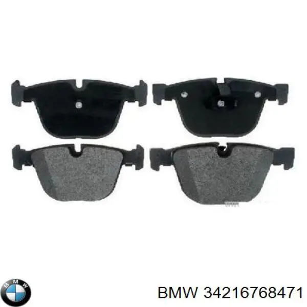 Comprar 34216768471 BMW Pastillas de freno traseras