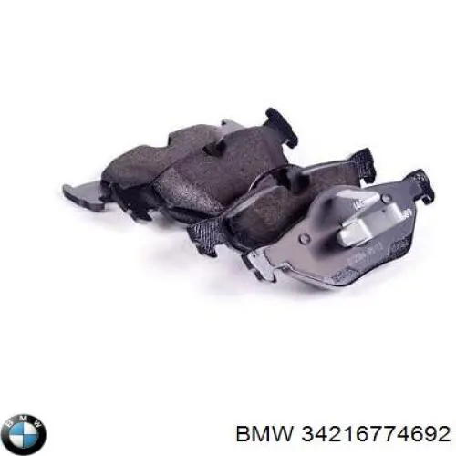 Pastillas de freno traseras 34216774692 BMW