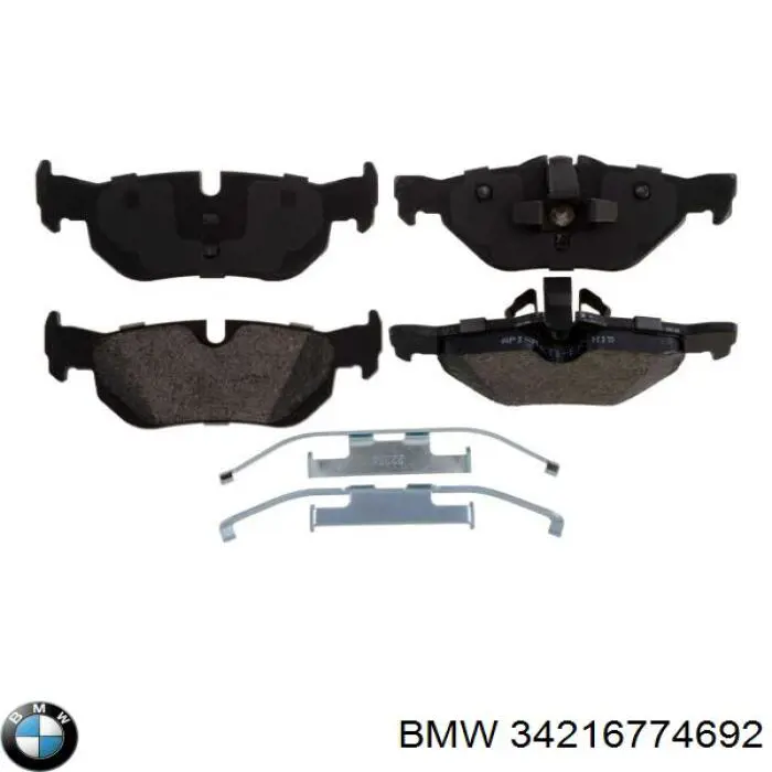 Pastillas traseras de freno BMW 34216774692 precio, desde 25,92 EUR