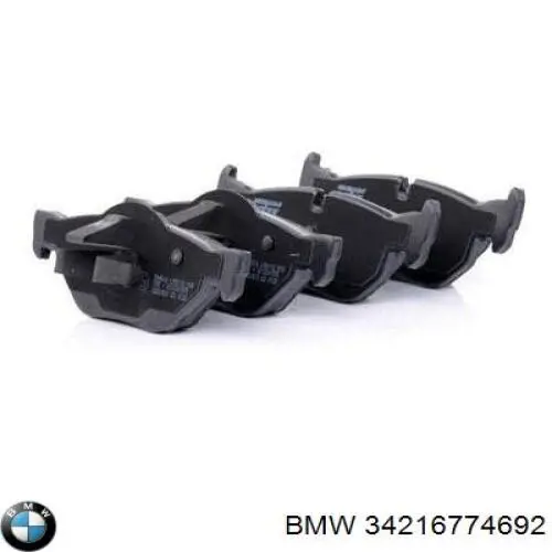 Pastillas traseras de freno BMW 34216774692 precio, desde 25,92 EUR