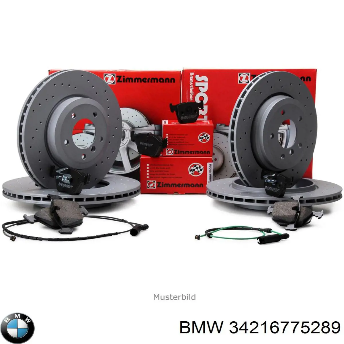 Comprar 34216775289 BMW Disco de freno trasero