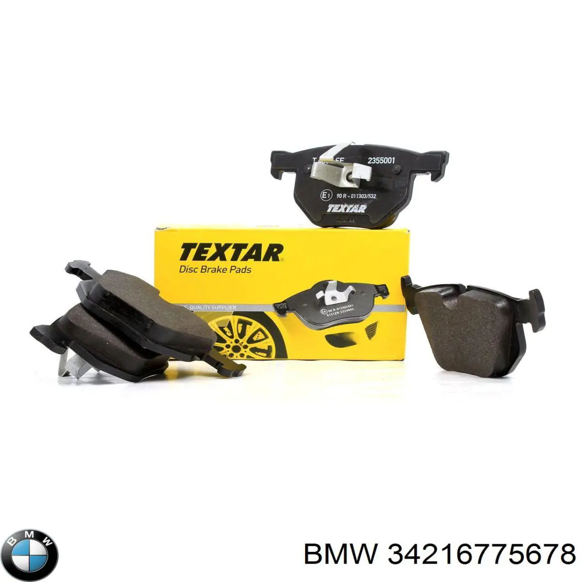 Pastillas traseras BMW 34216775678